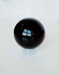 Esfera de obsidiana mediana