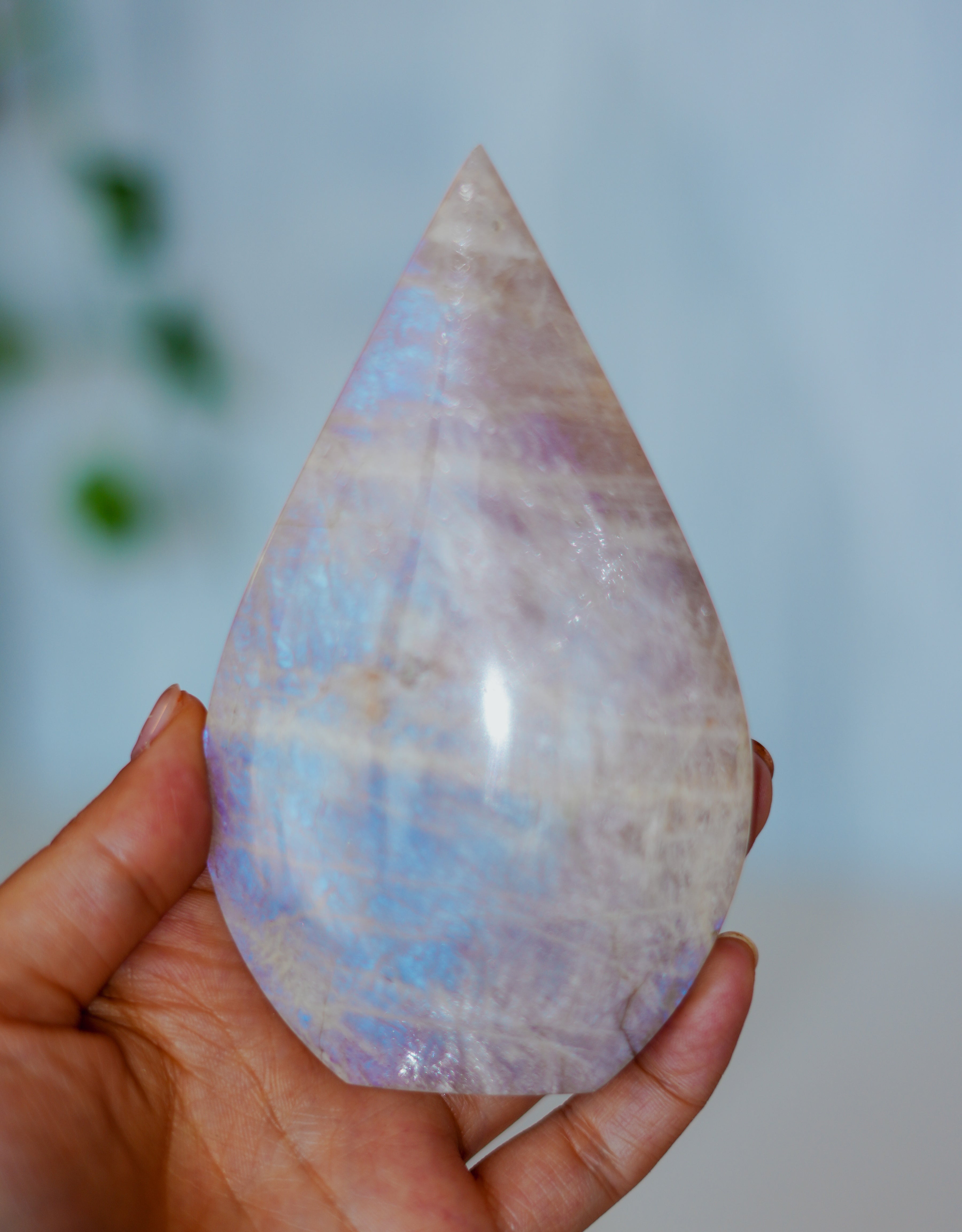 Llama de piedra luna