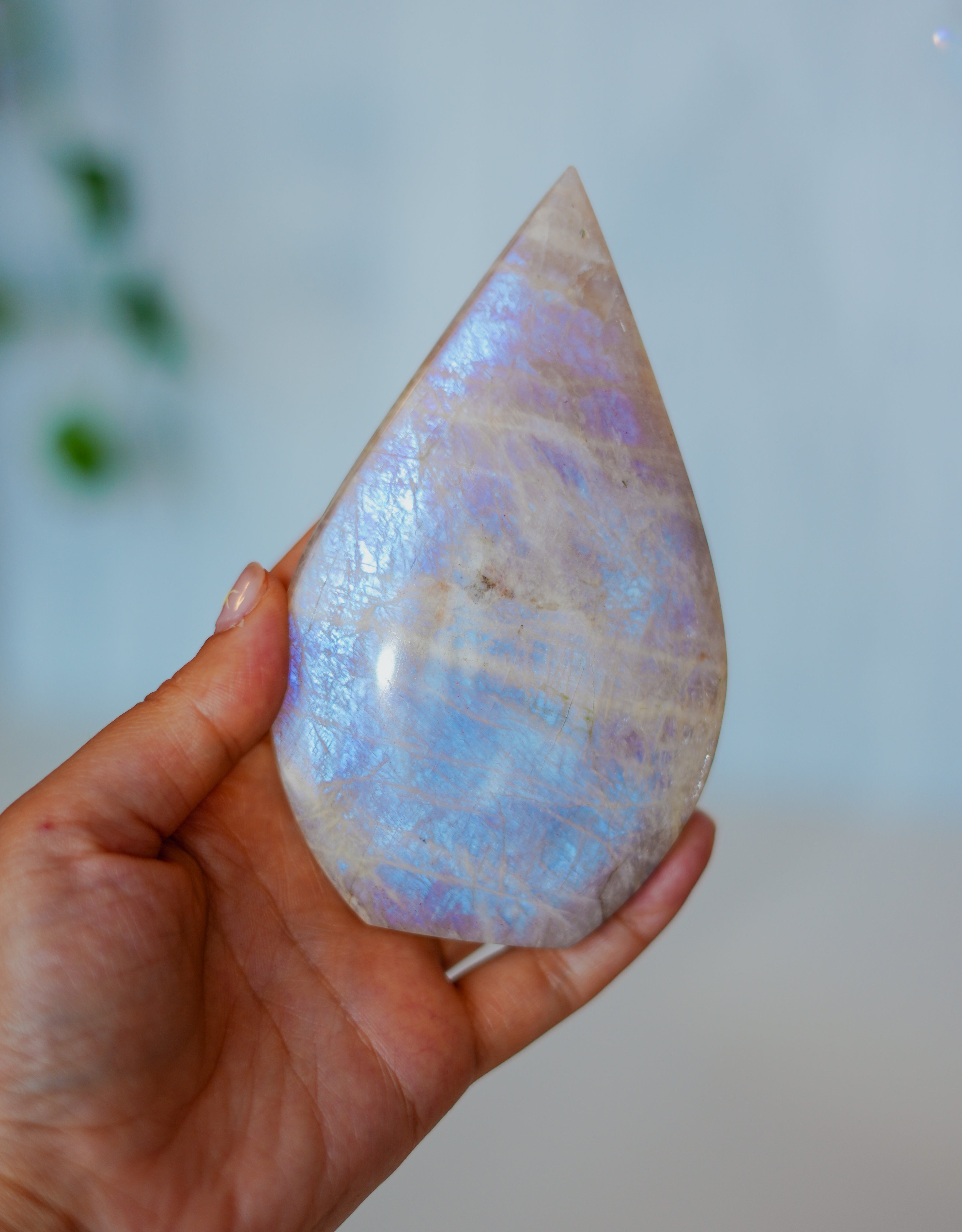 Llama de piedra luna