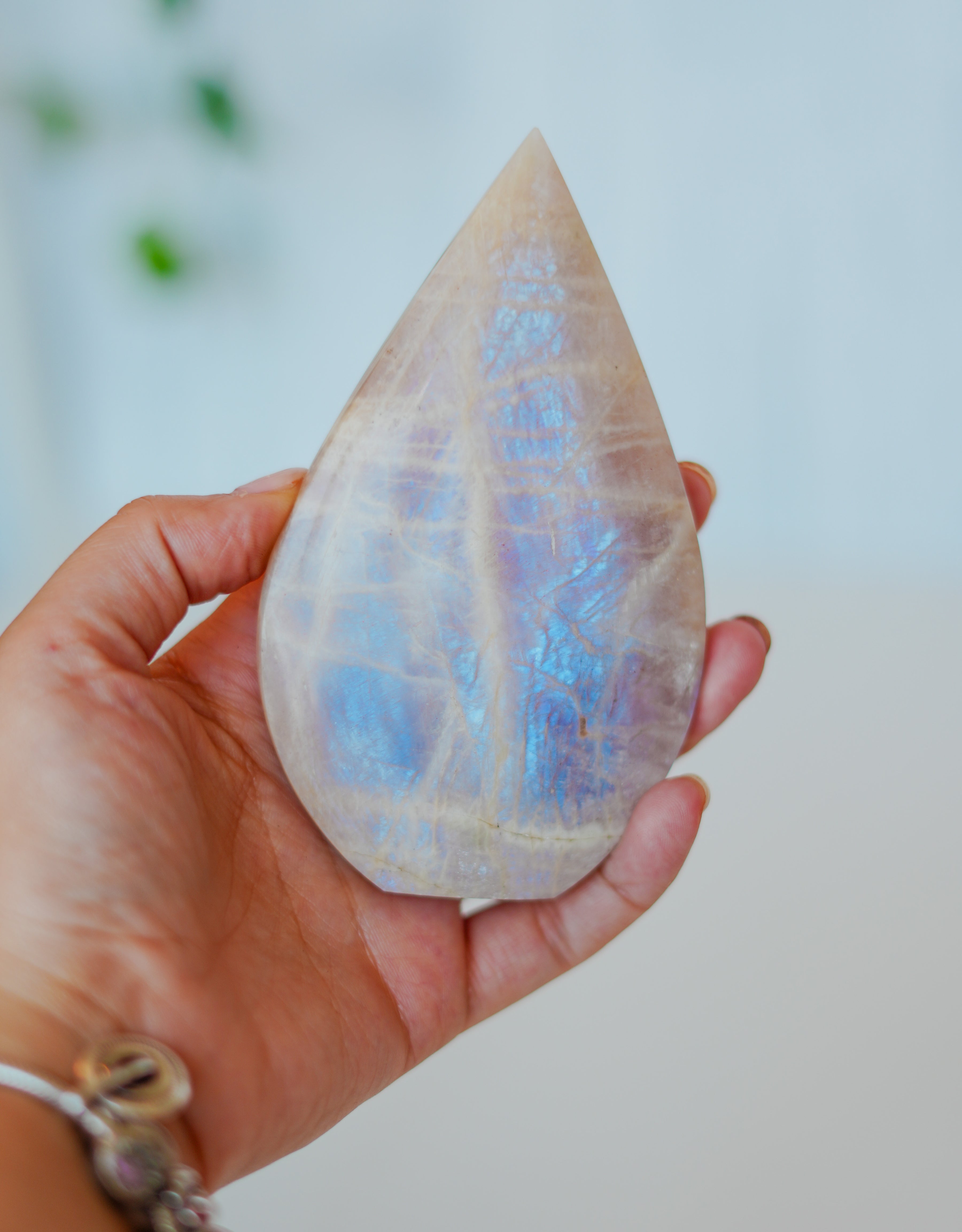 Llama de piedra luna