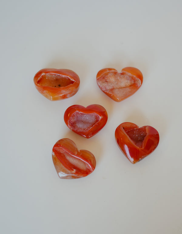 Corazón de Cornalina