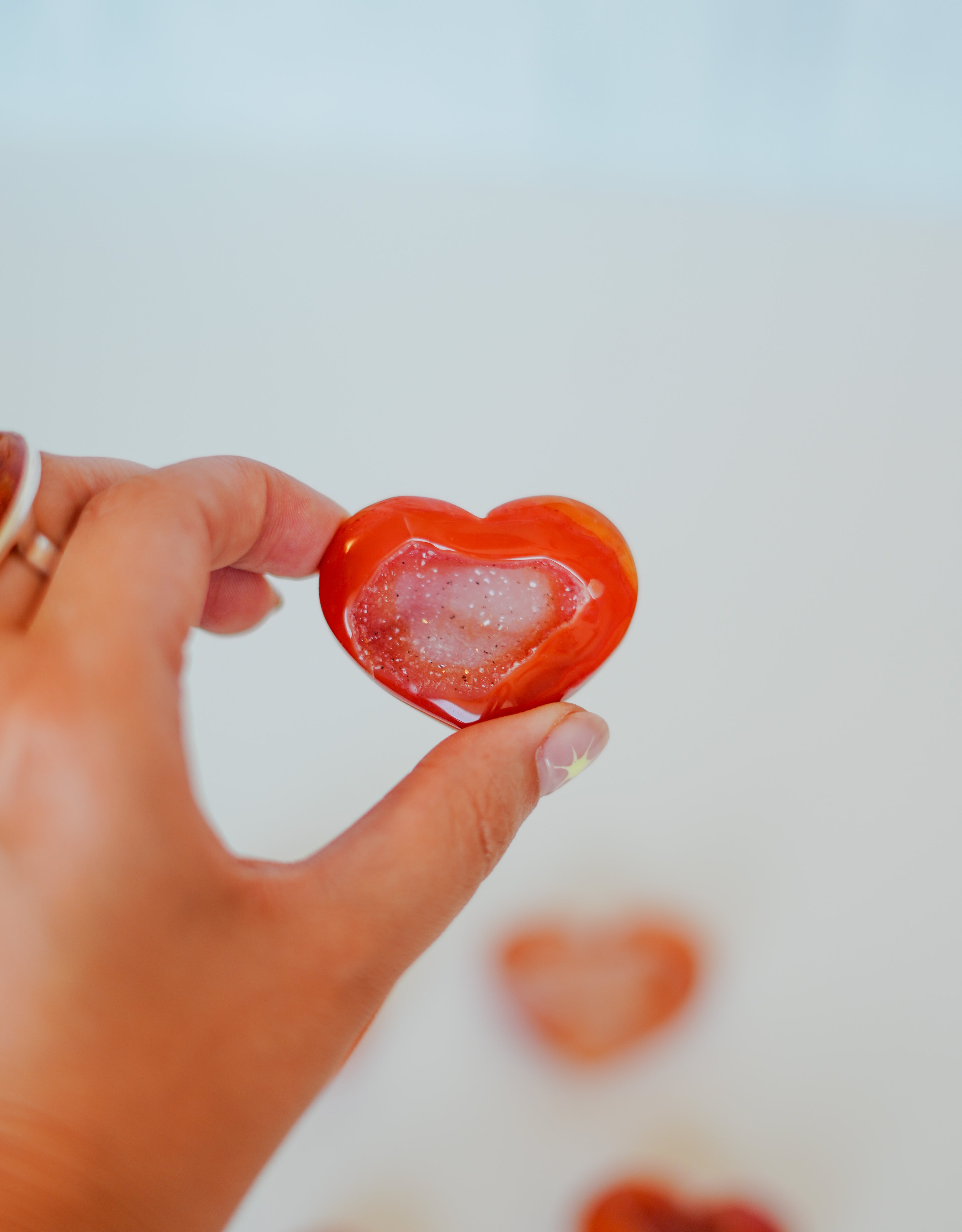 Corazón de Cornalina