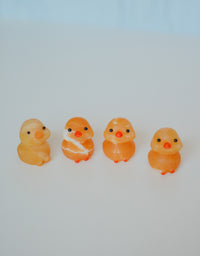 Pato de calcita naranja