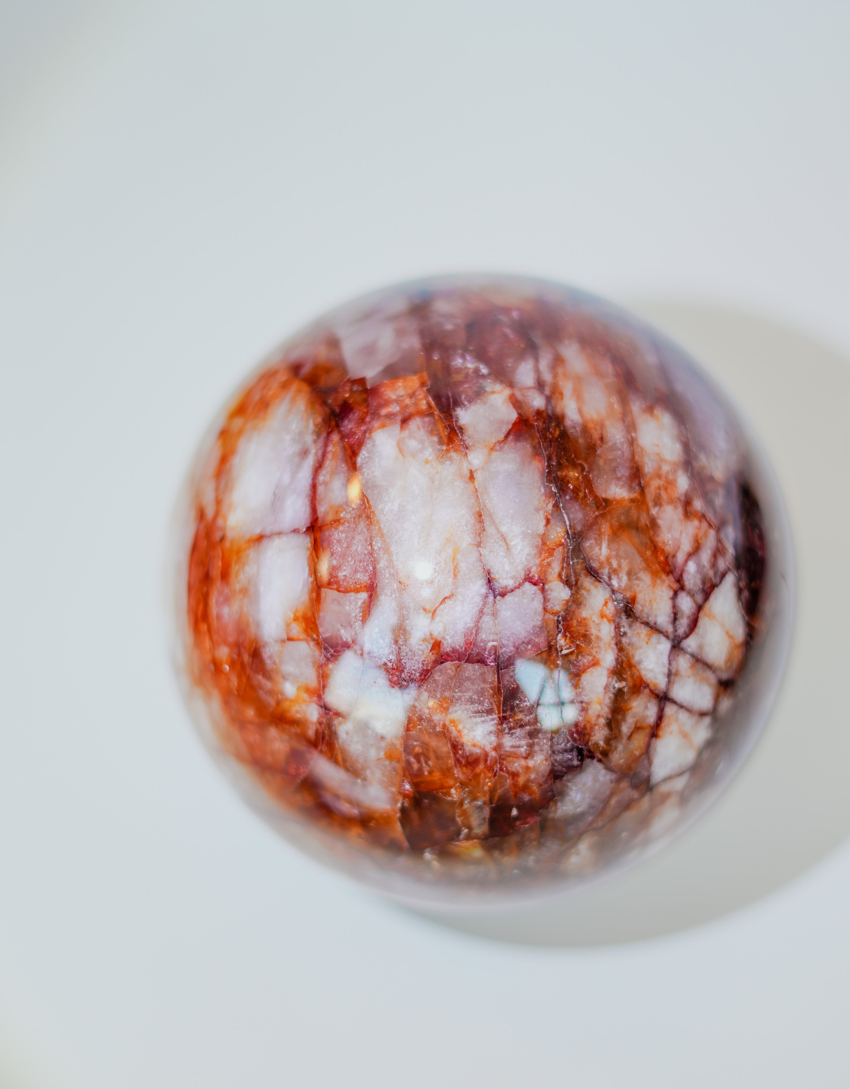 Esfera Cuarzo Fuego Gigante