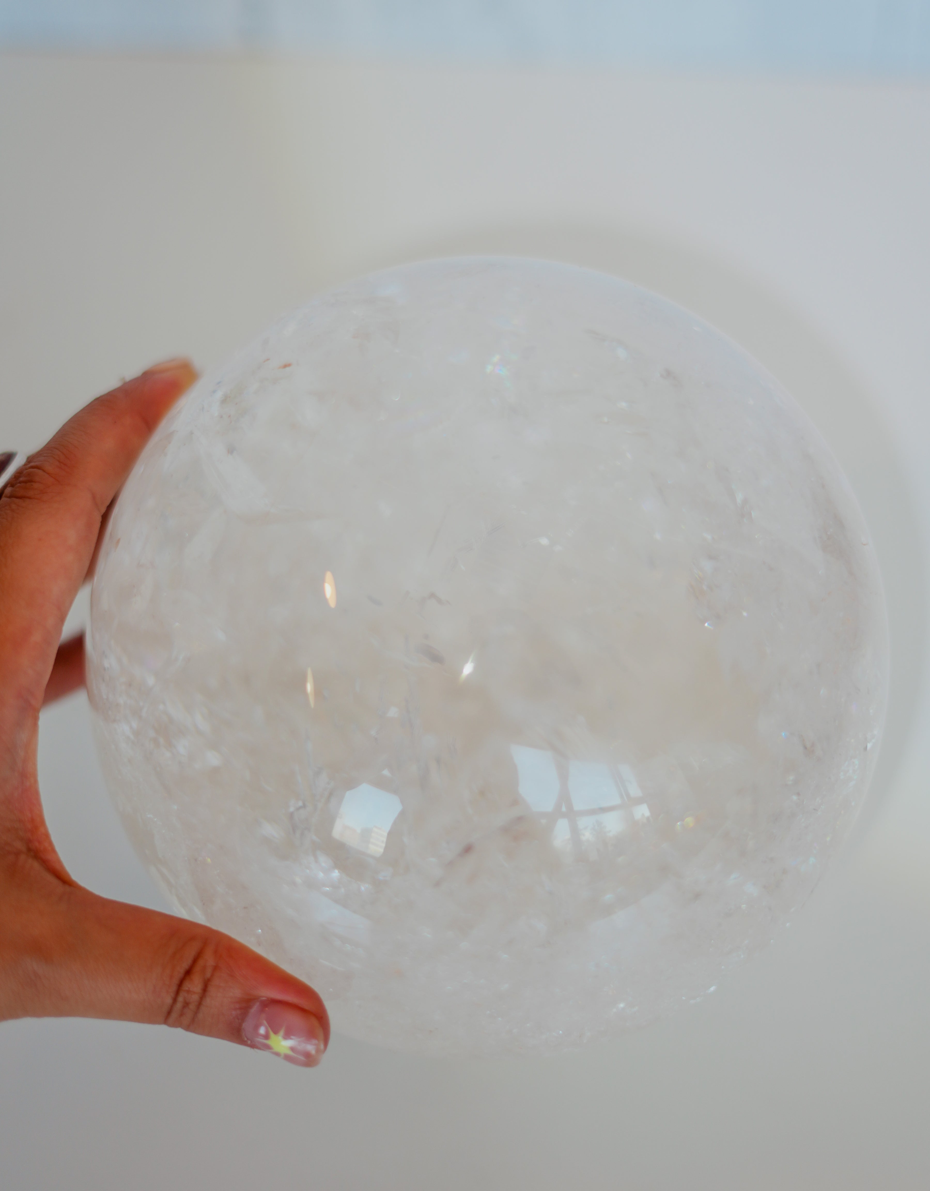 Esfera Cuarzo Cristal Gigante
