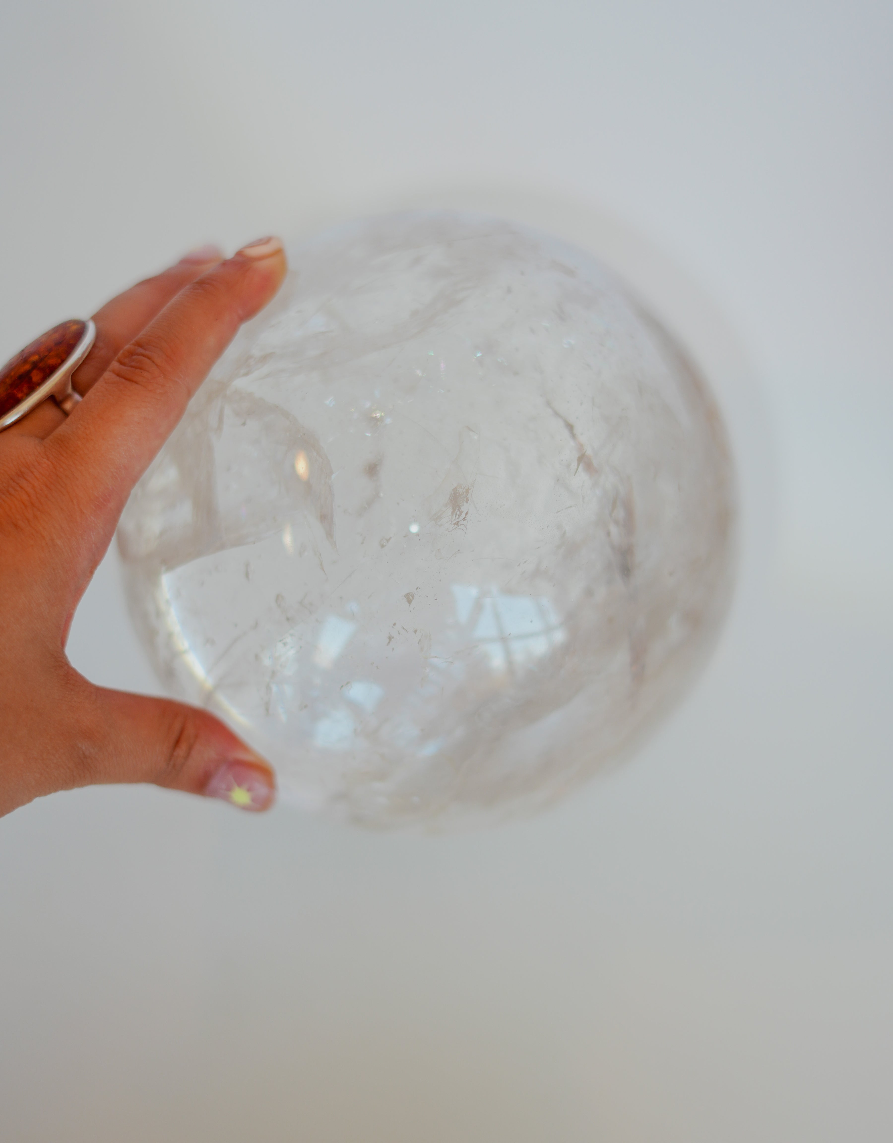 Esfera Cuarzo Cristal Gigante