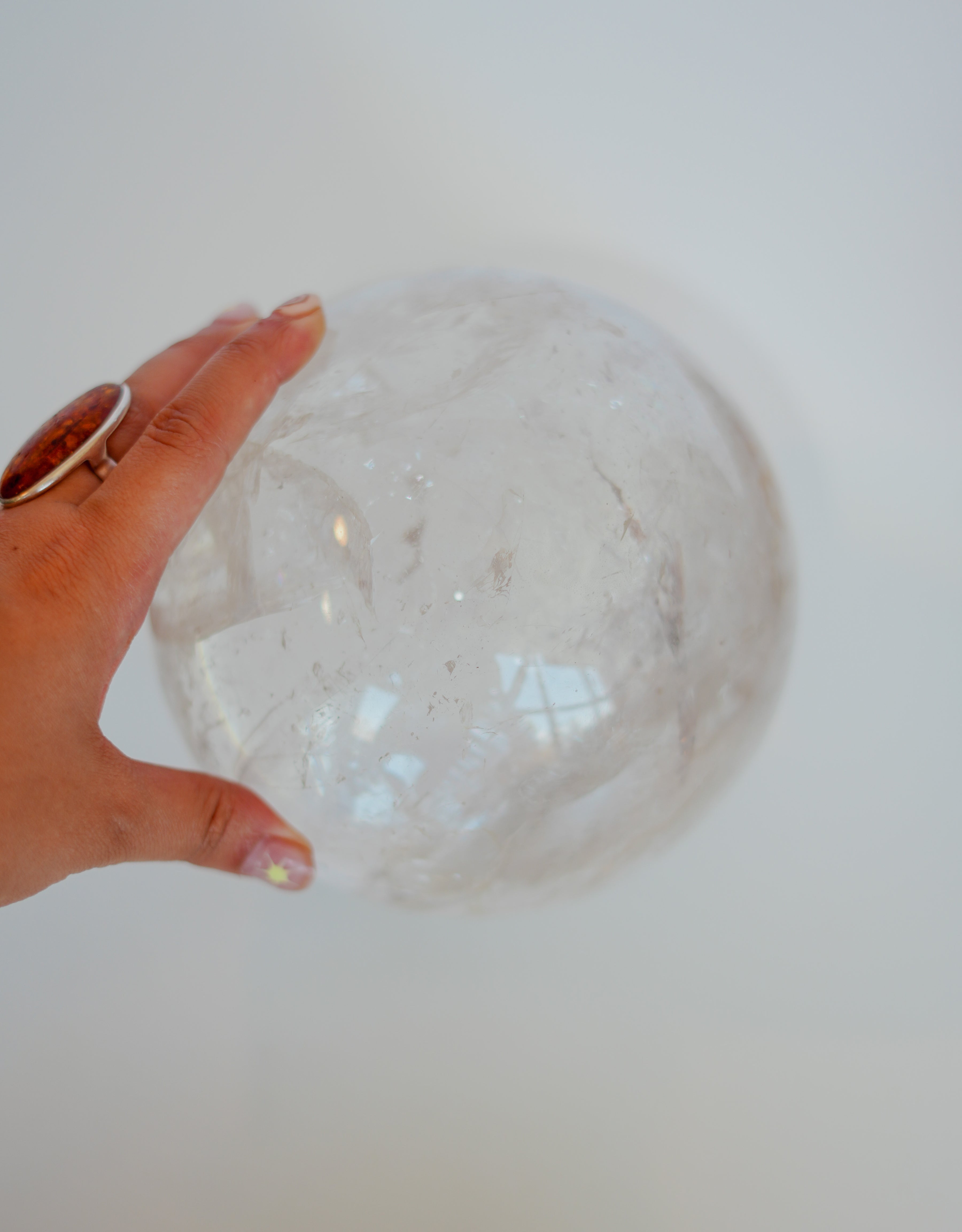 Esfera Cuarzo Cristal Gigante