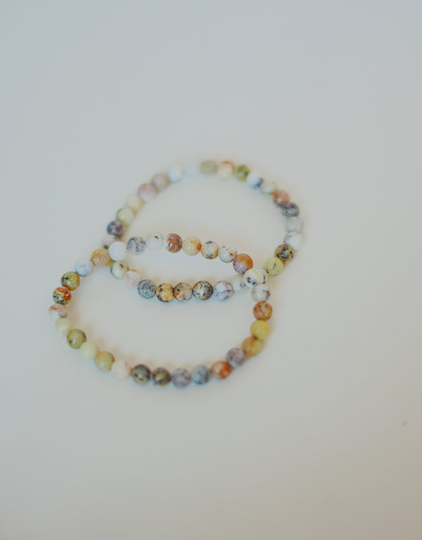 Pulsera de ópalo amarillo