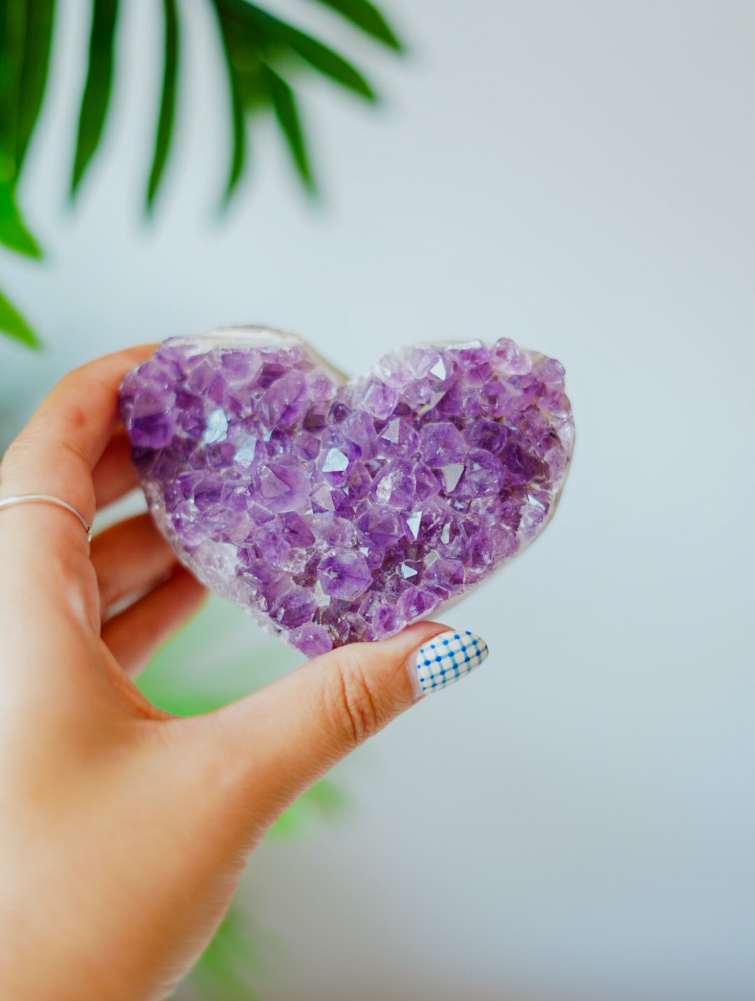 Corazón de Amatista Geoda | Belleza Interior y Espiritualidad