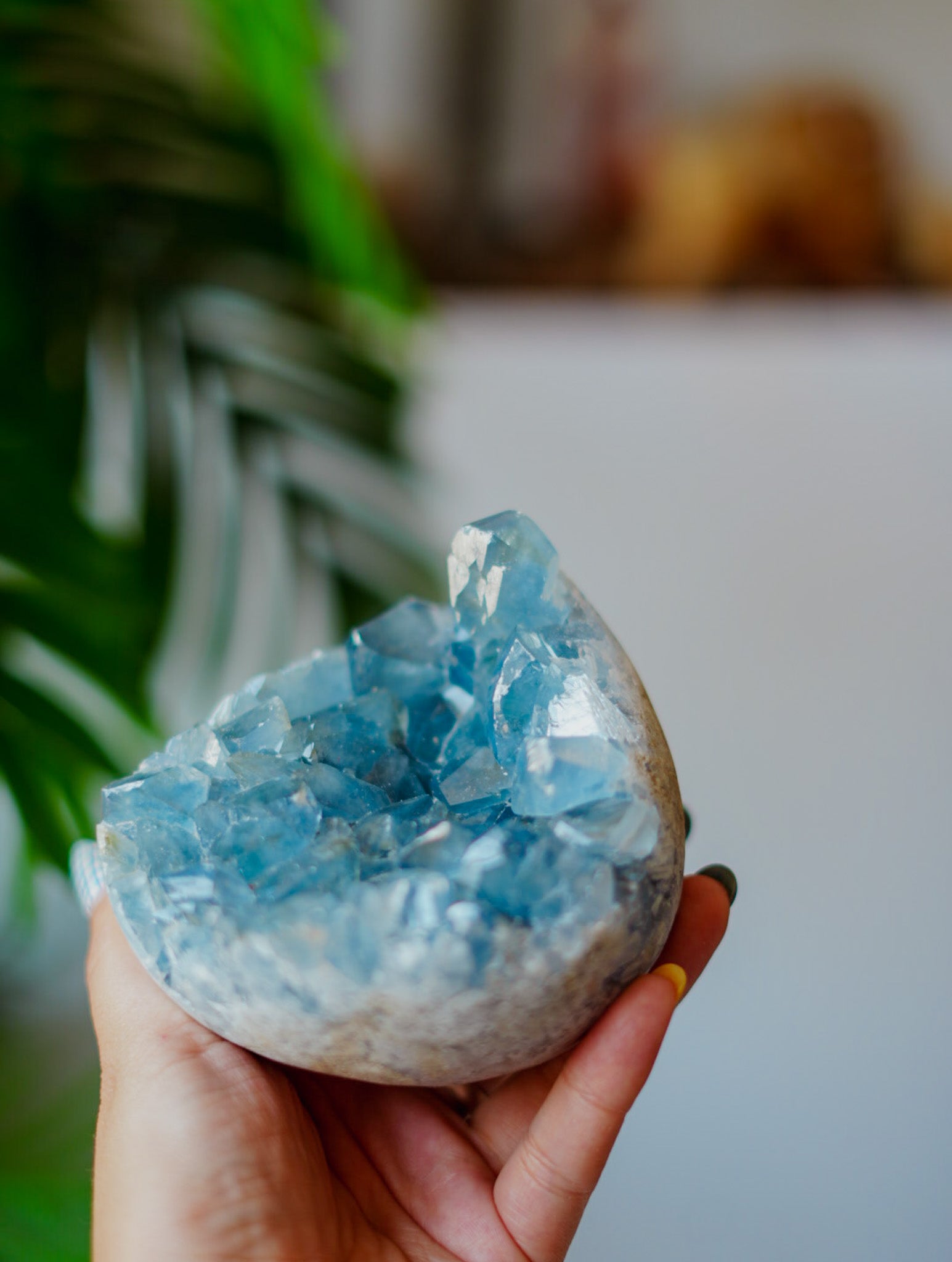 Geoda de Celestina | Conexión Angelical y Paz Profunda