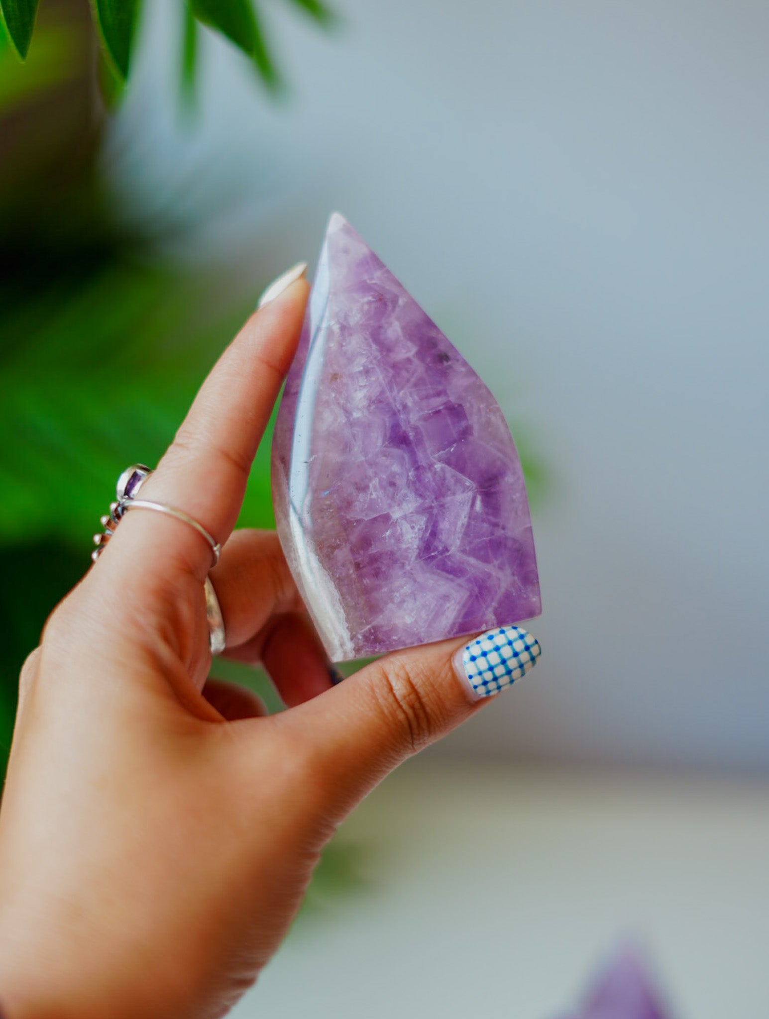 Llama de Amatista y Ágata | Espiritualidad y Protección