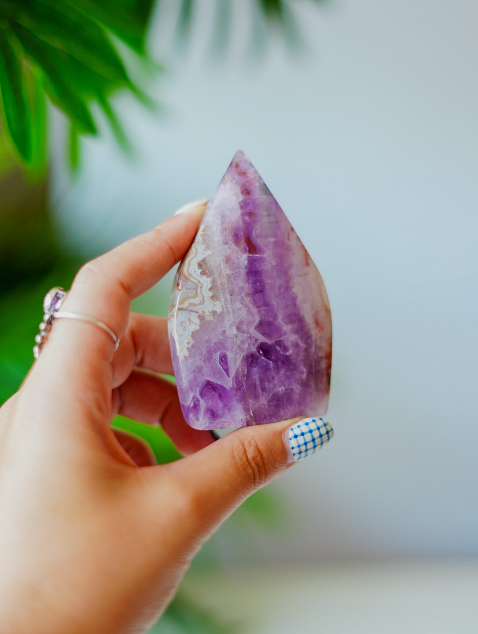 Llama de Amatista y Ágata | Espiritualidad y Protección