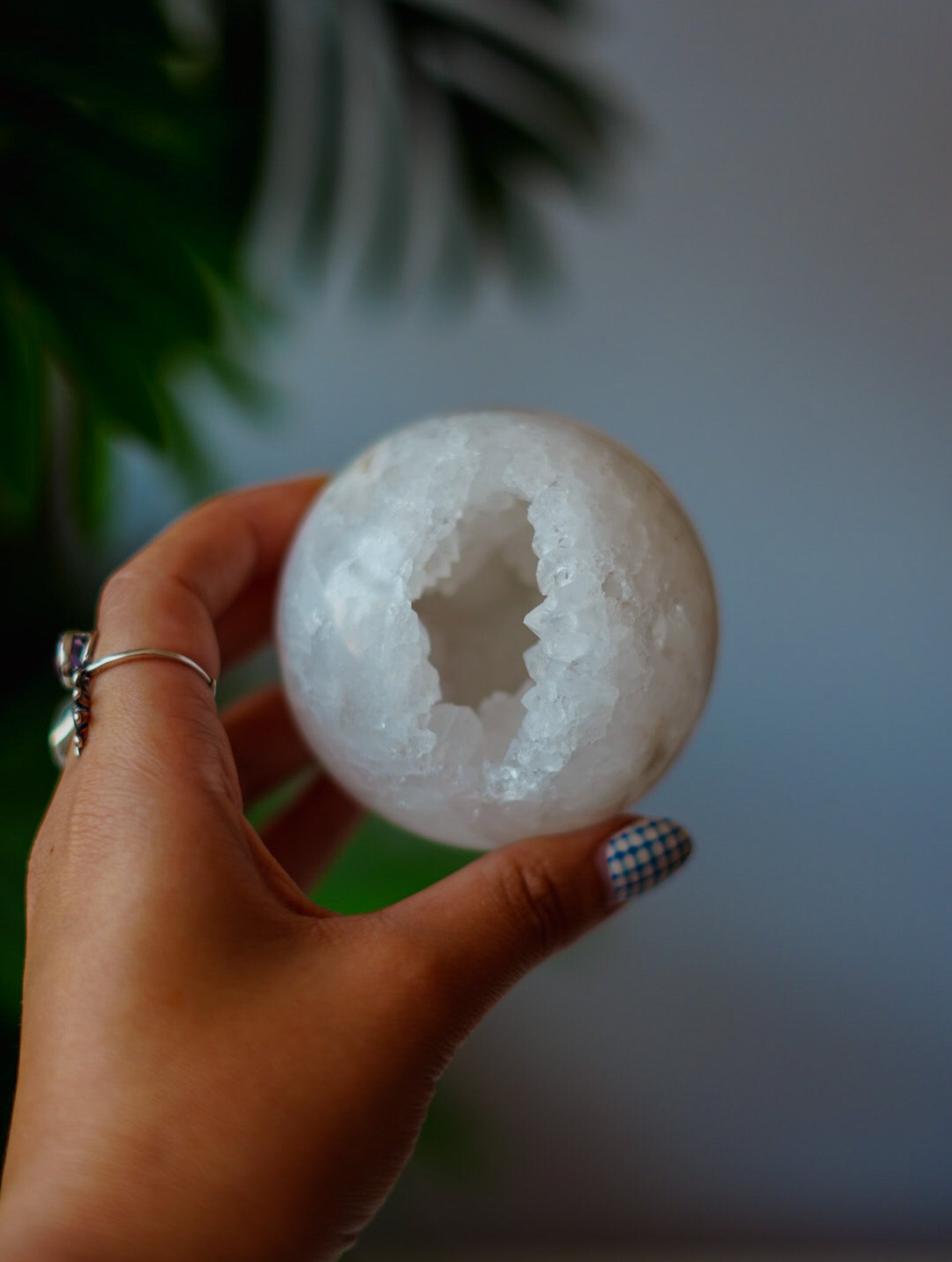 Esfera de Cuarzo con Geoda | Universo Interior