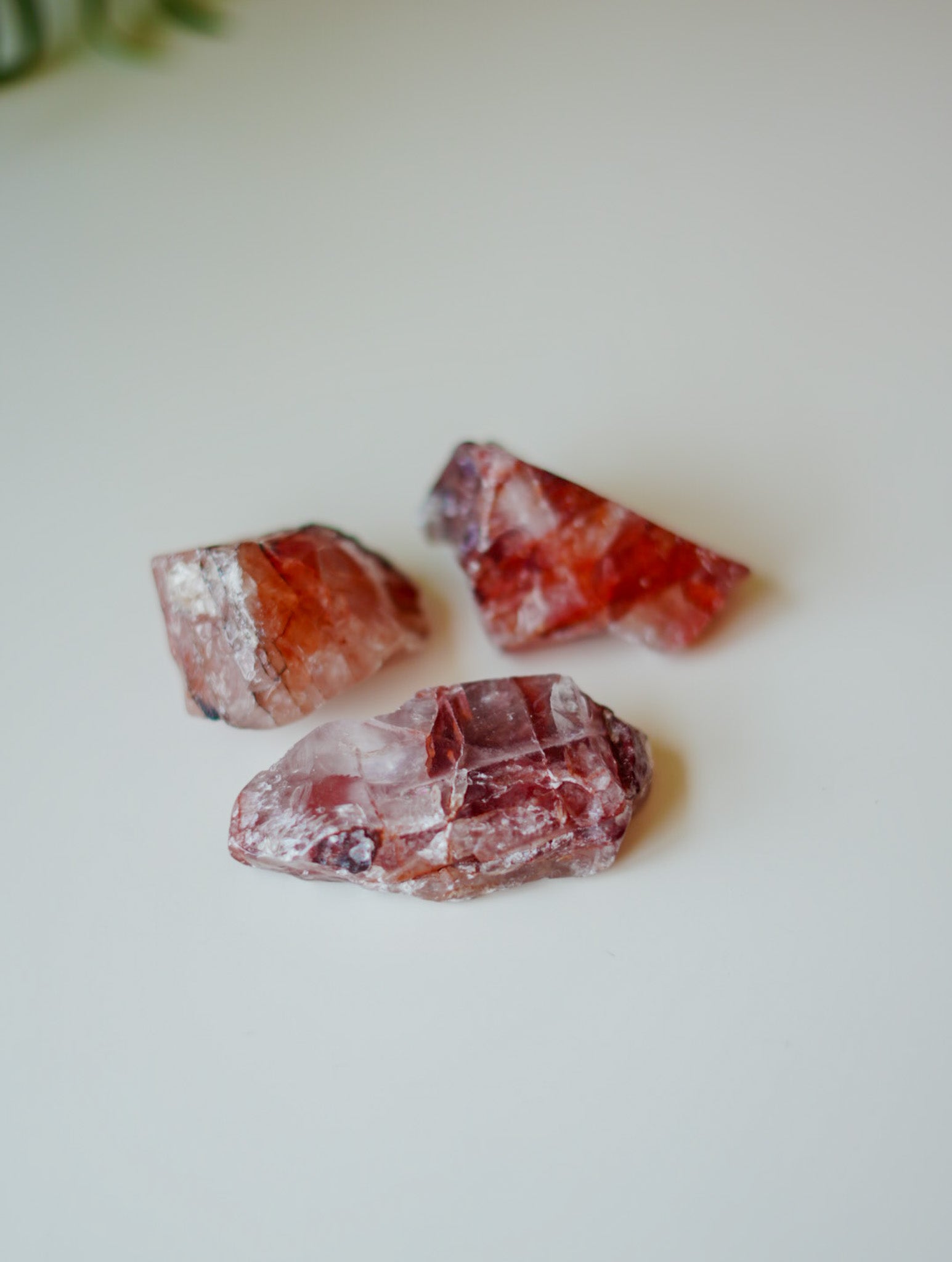 Cuarzo Fuego en Bruto | Mineral Natural sin Pulir