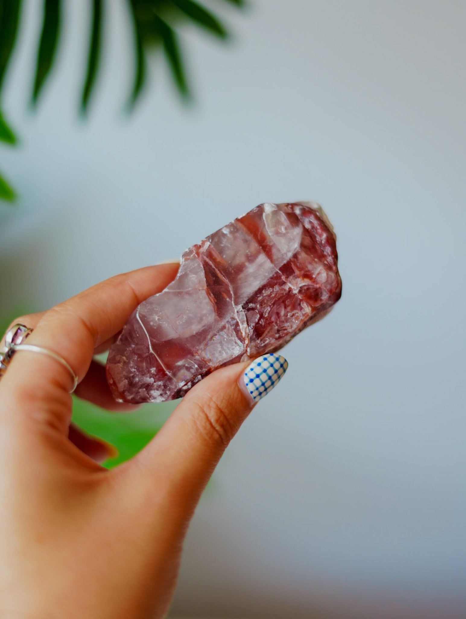 Cuarzo Fuego en Bruto | Mineral Natural sin Pulir