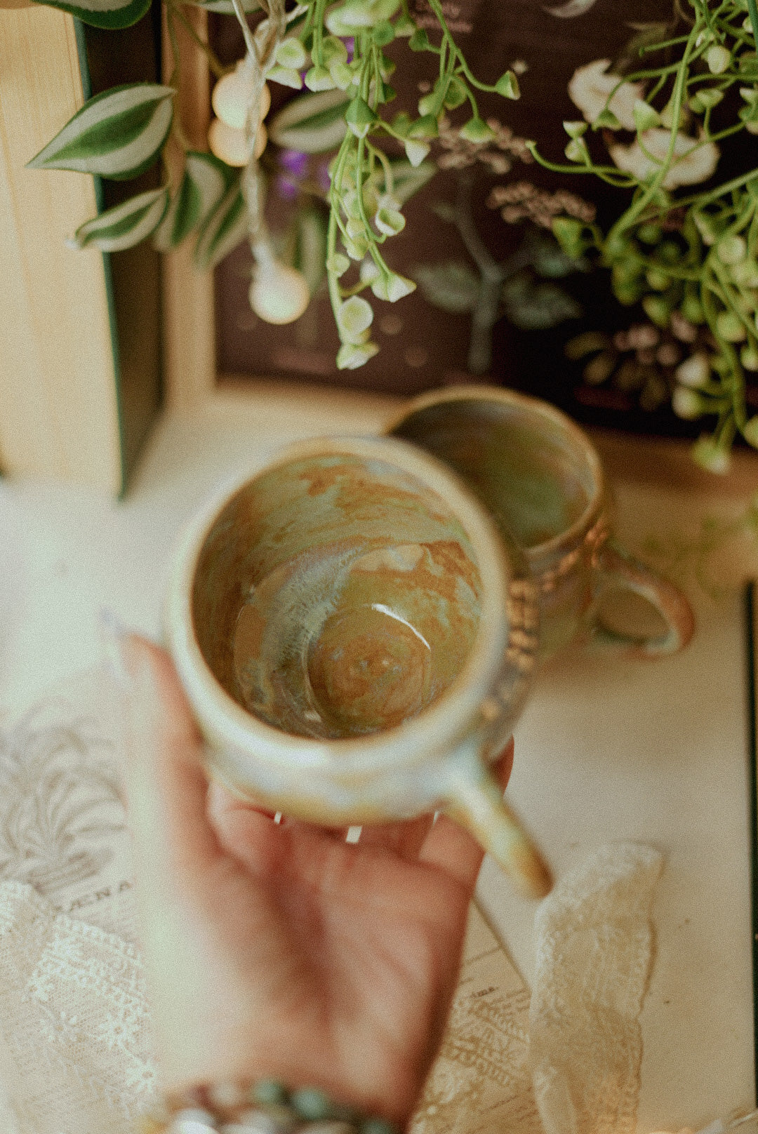 Taza Green Witch - Artesanal