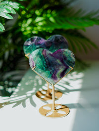Corazón de Fluorita | Amor, Claridad y Equilibrio