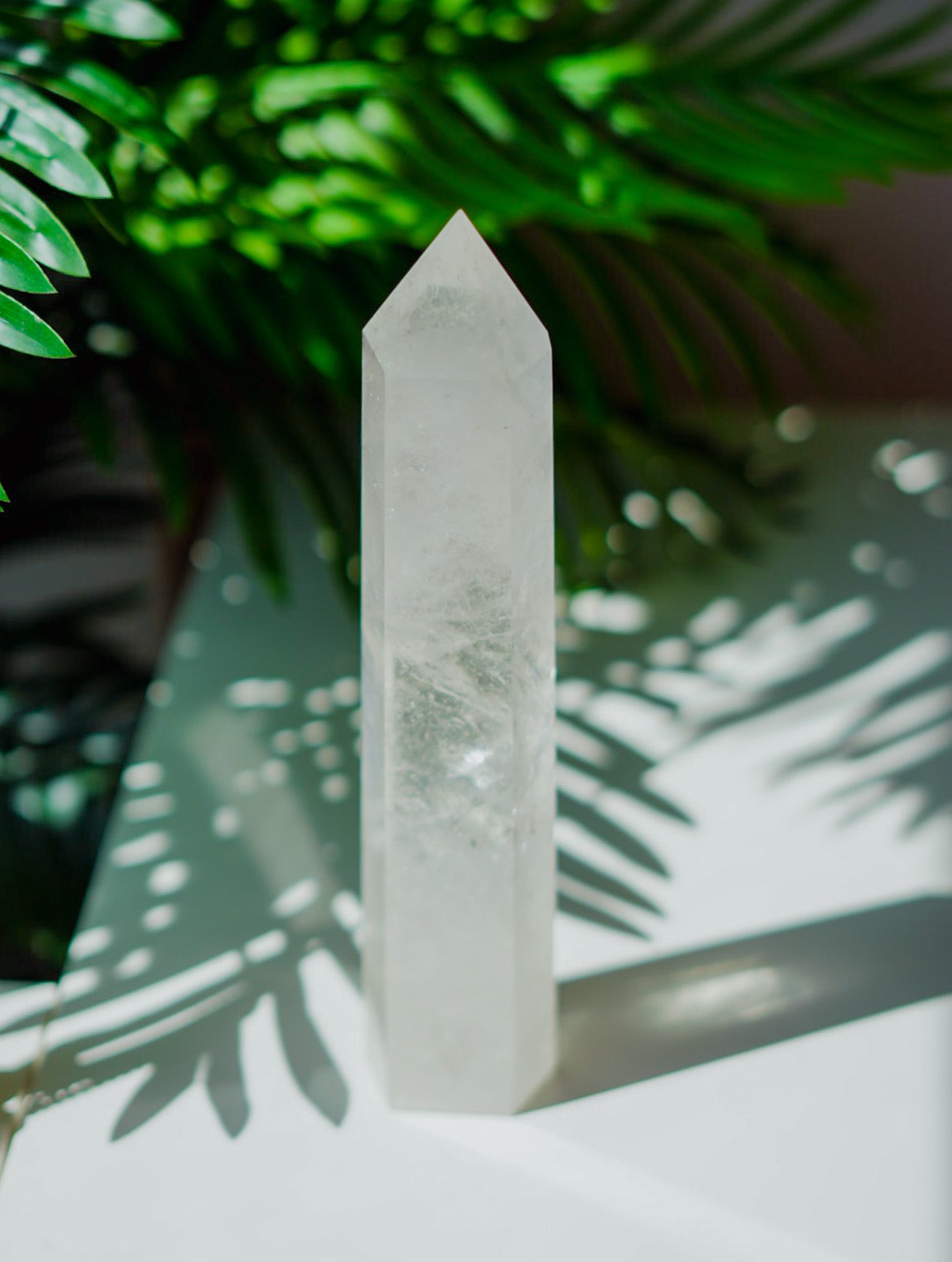 Punta de Cuarzo Cristal Grande