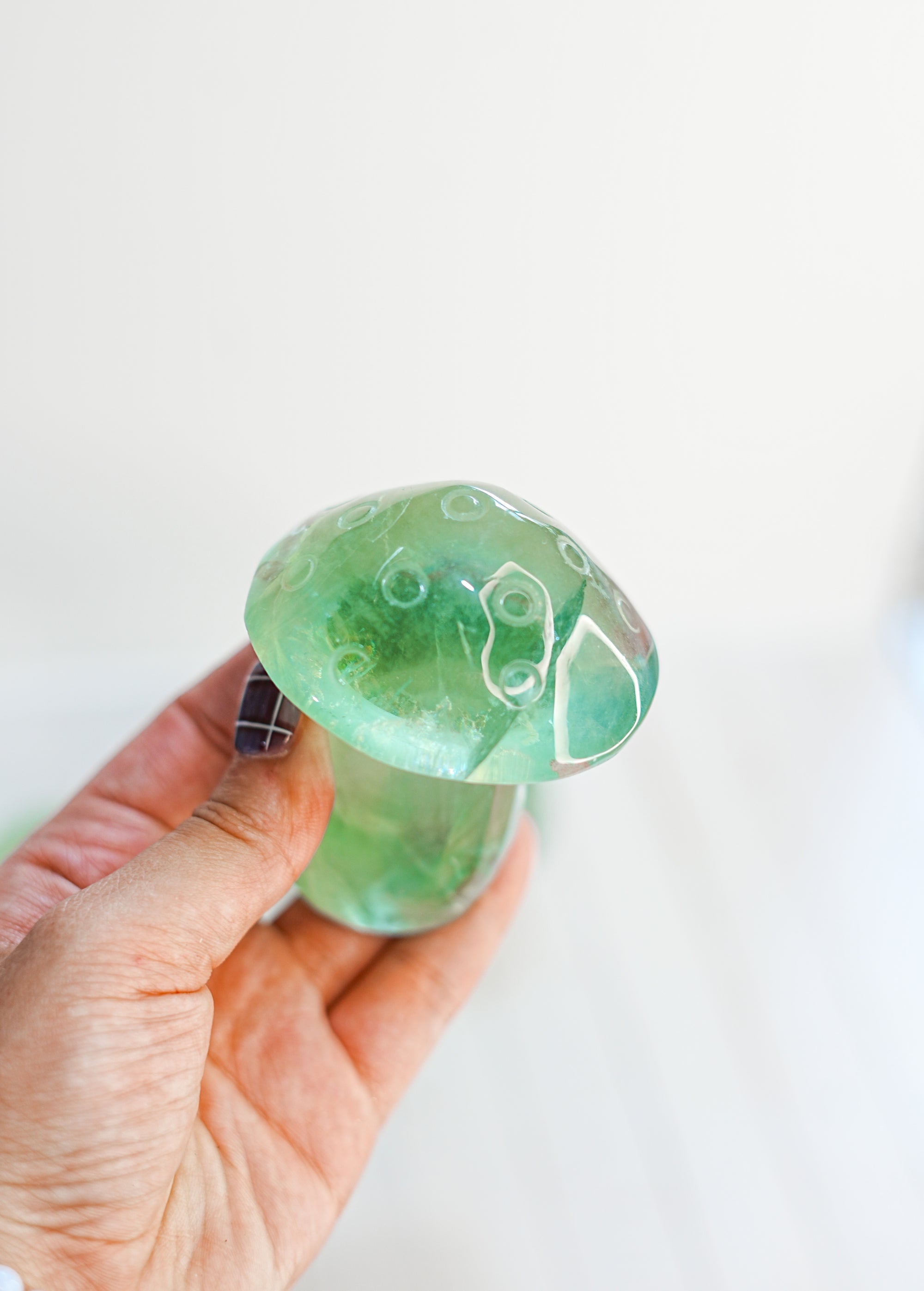 Seta de Fluorita Verde – Magia Natural y Sanación