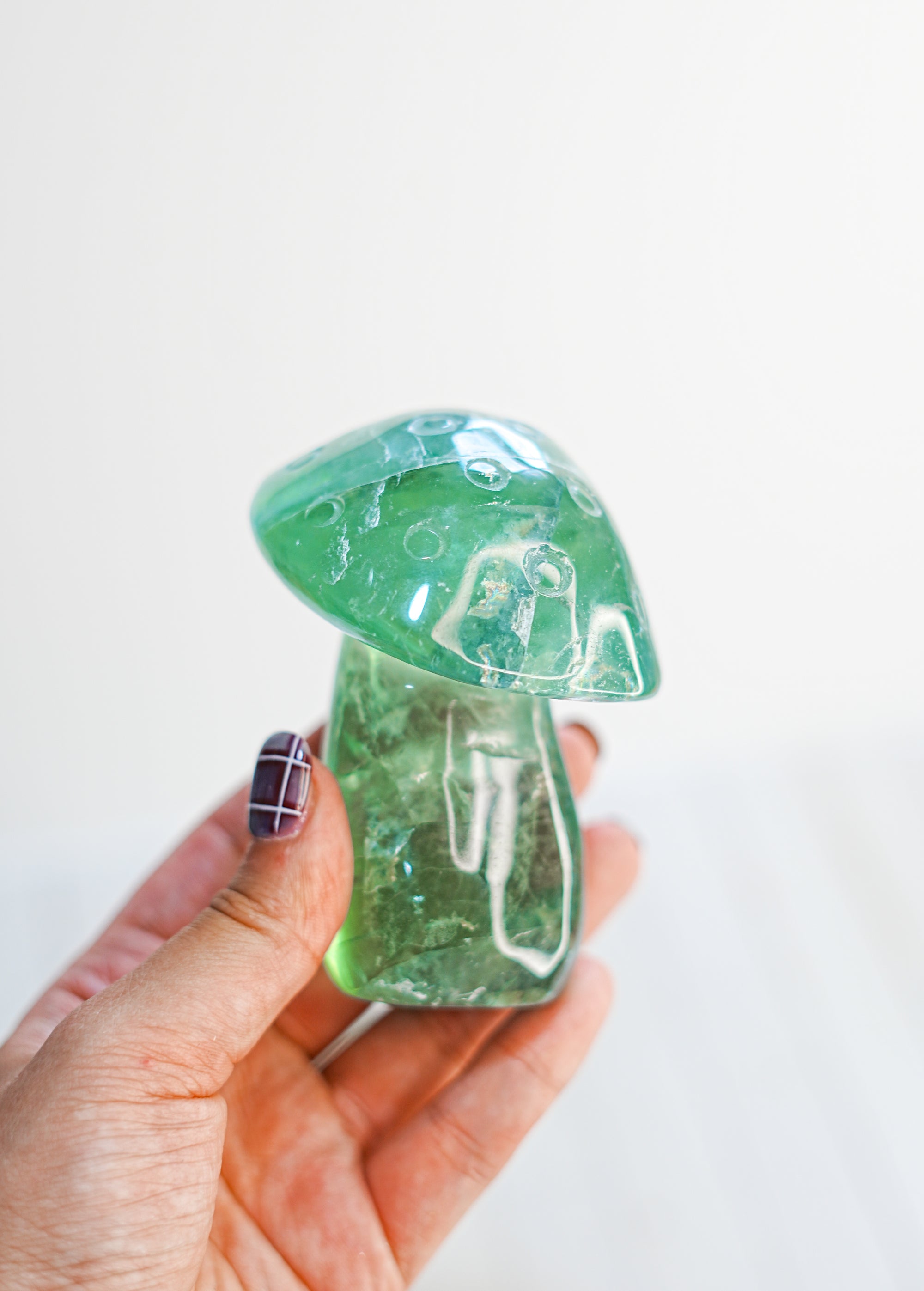 Seta de Fluorita Verde – Magia Natural y Sanación