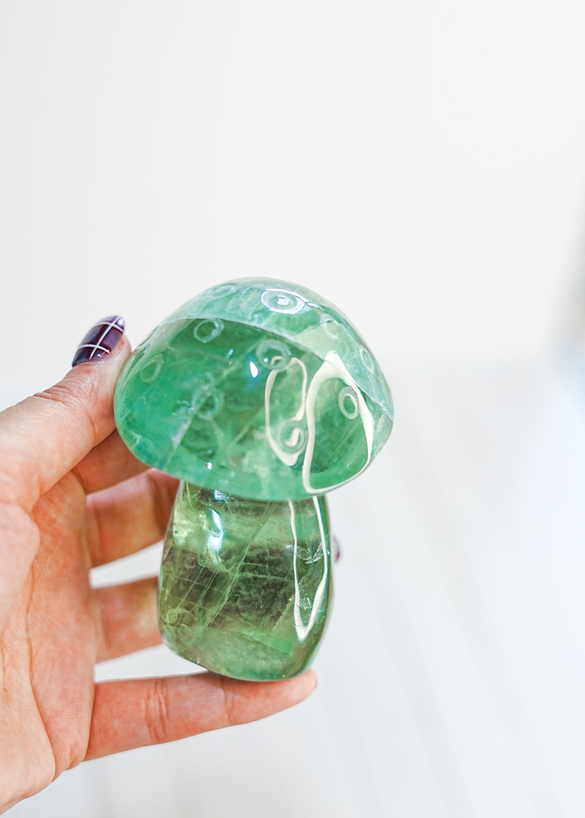 Seta de Fluorita Verde – Magia Natural y Sanación