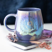 Taza iridiscente