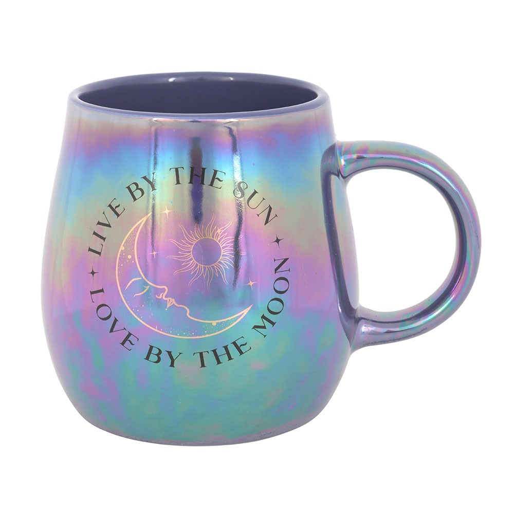 Taza iridiscente