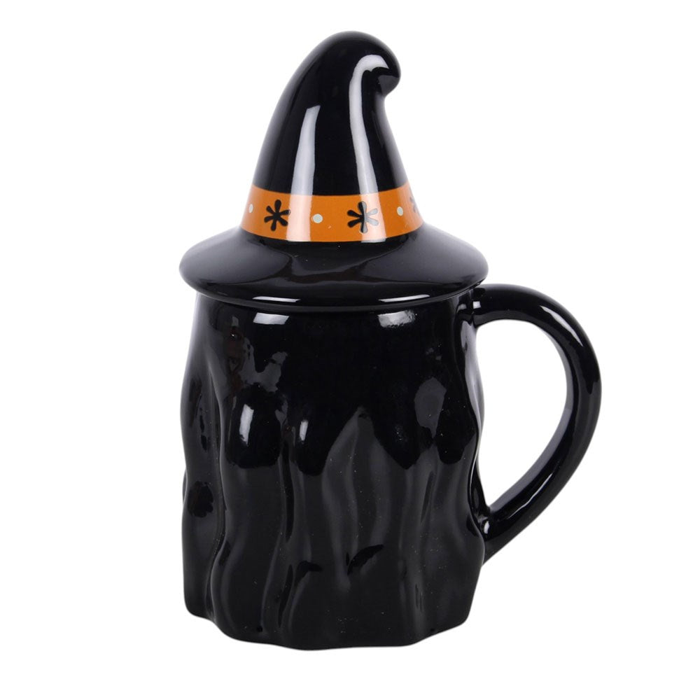 Taza de cerámica con tapa «Frightful Folk Witch» – imagen 5