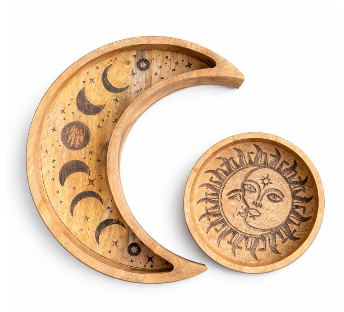 Bandeja Redonda con forma de Luna