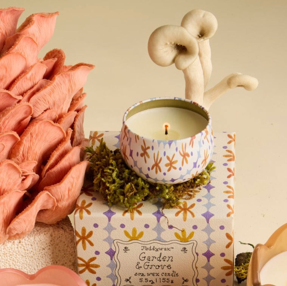 Vela aromática en lata Tulipán – Garden & Grove