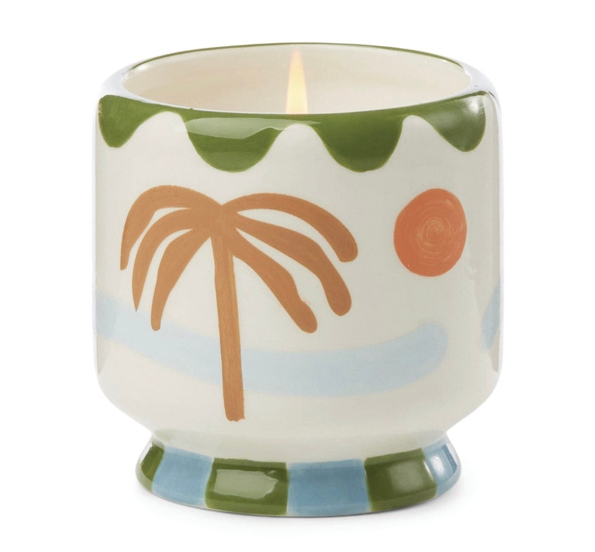 Vela cerámica A Dopo – Palm Tree
