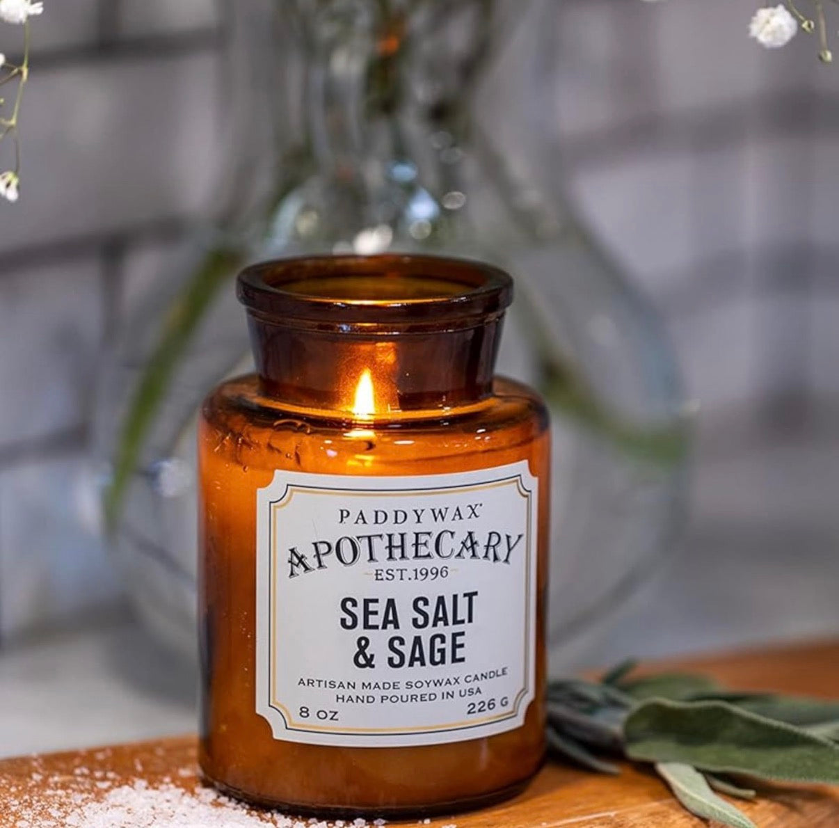 Vela aromática – Sea Salt & Sage