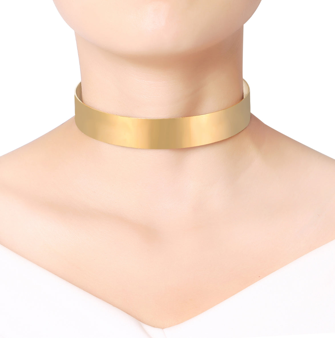 Choker dorado