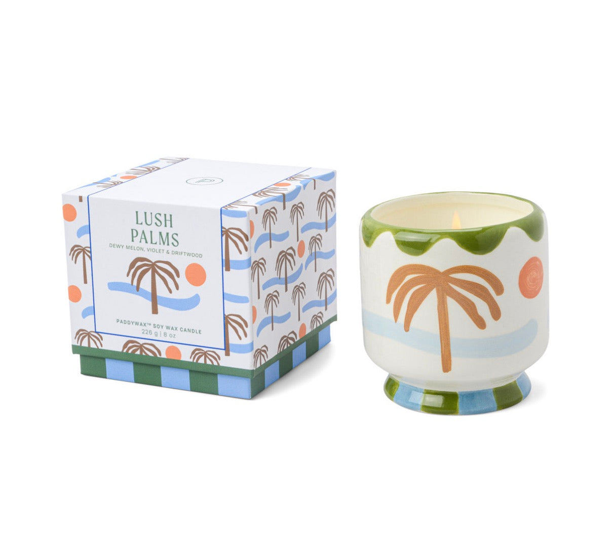 Vela cerámica A Dopo – Palm Tree