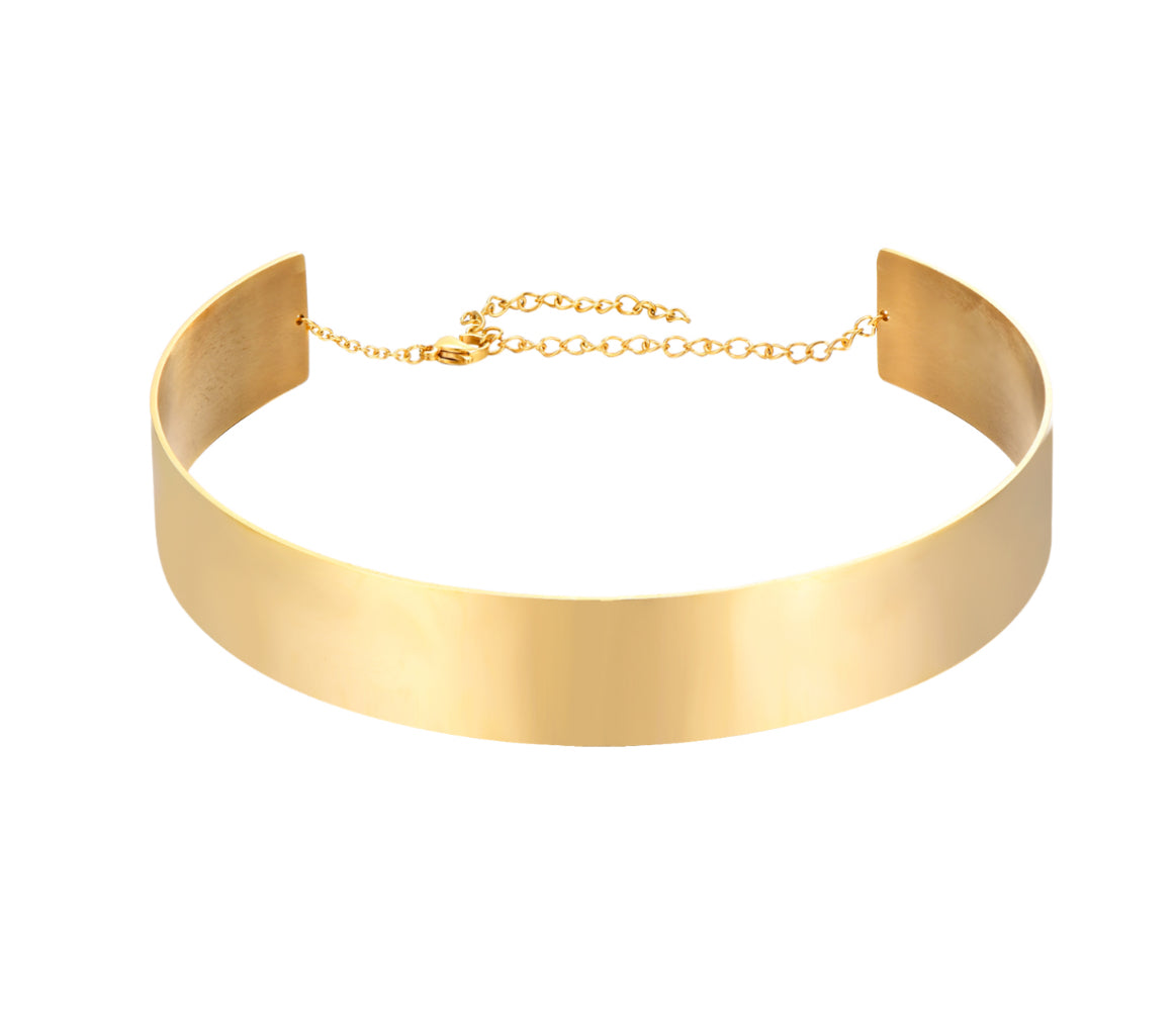 Choker dorado