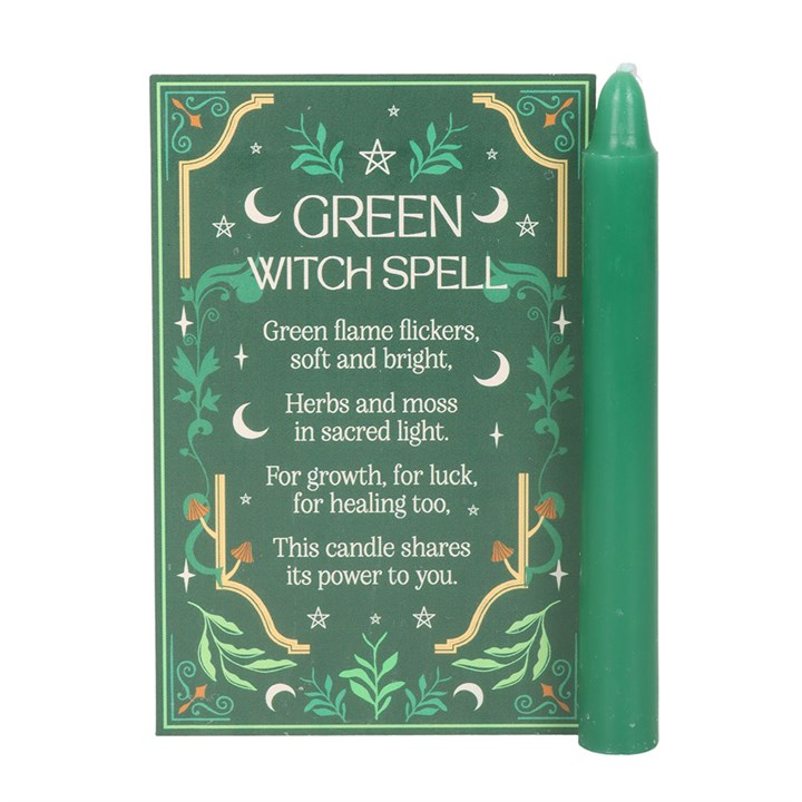 “Green Witch” Pack de 12 Velas