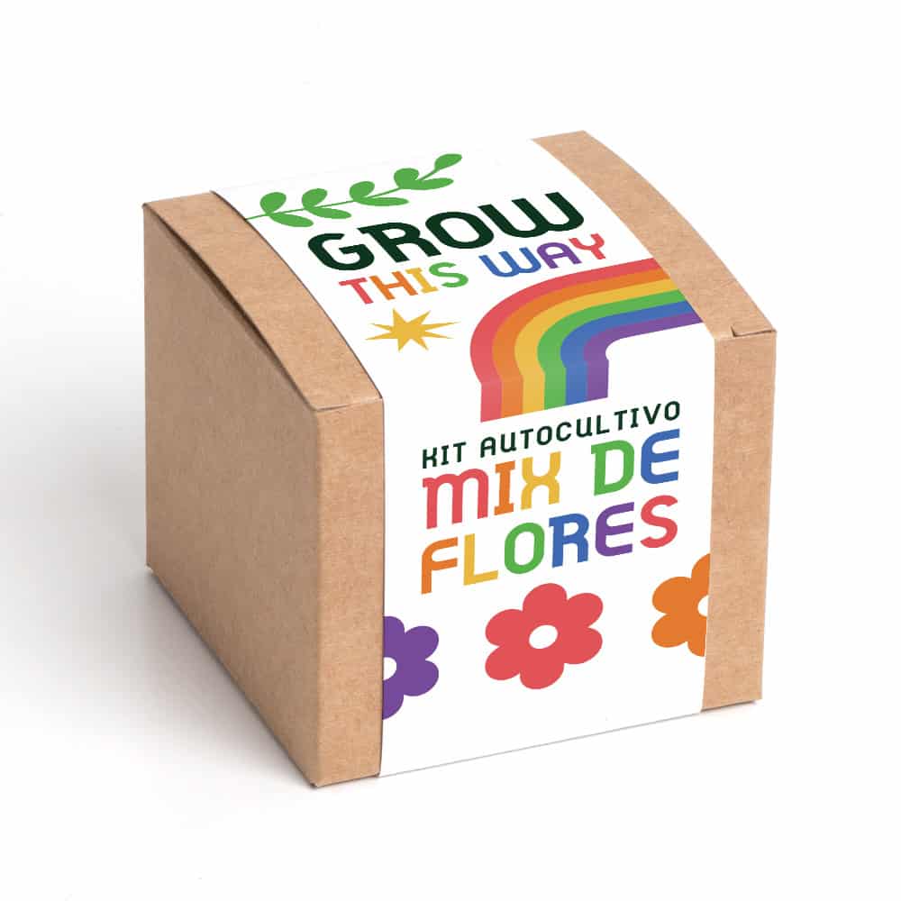 Grow this way - kit floral