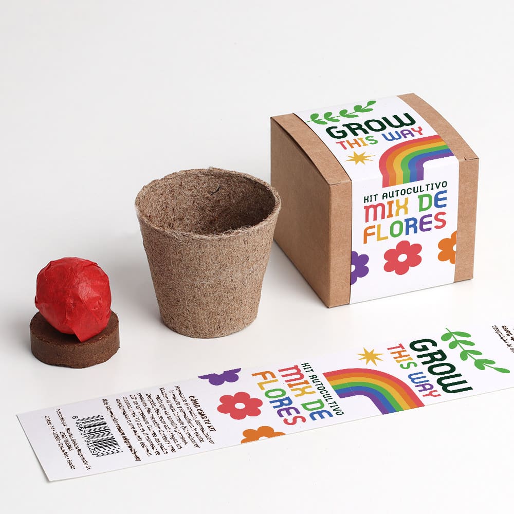 Grow this way - kit floral
