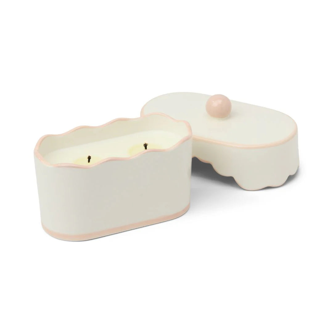 Vela cerámica con tapa – Chérie  · Yuzu Woods