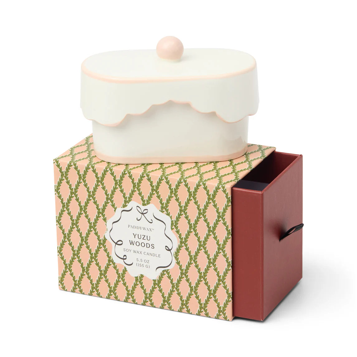 Vela cerámica con tapa – Chérie  · Yuzu Woods