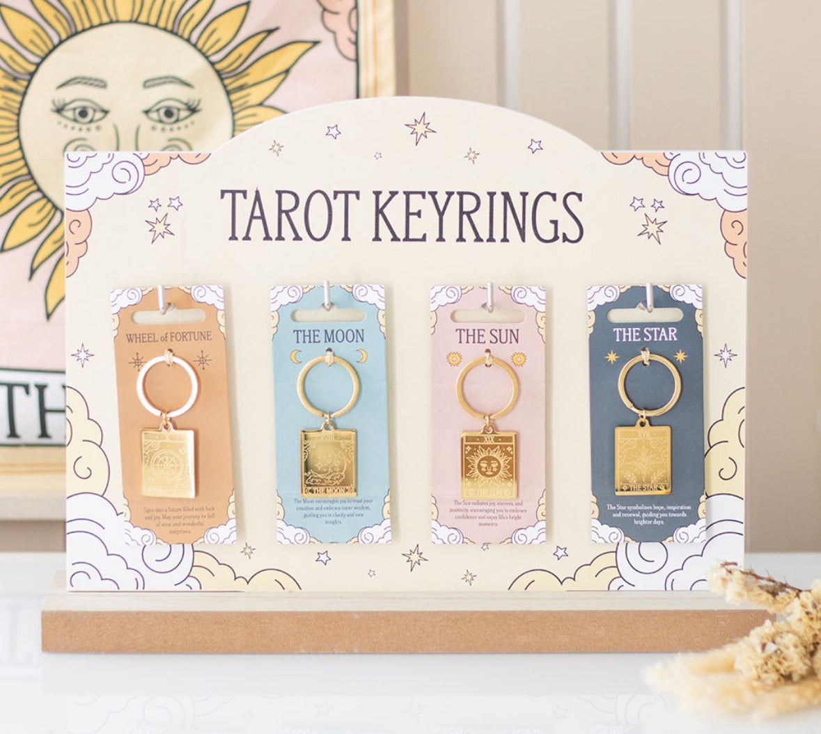 Llaveros cartas del tarot