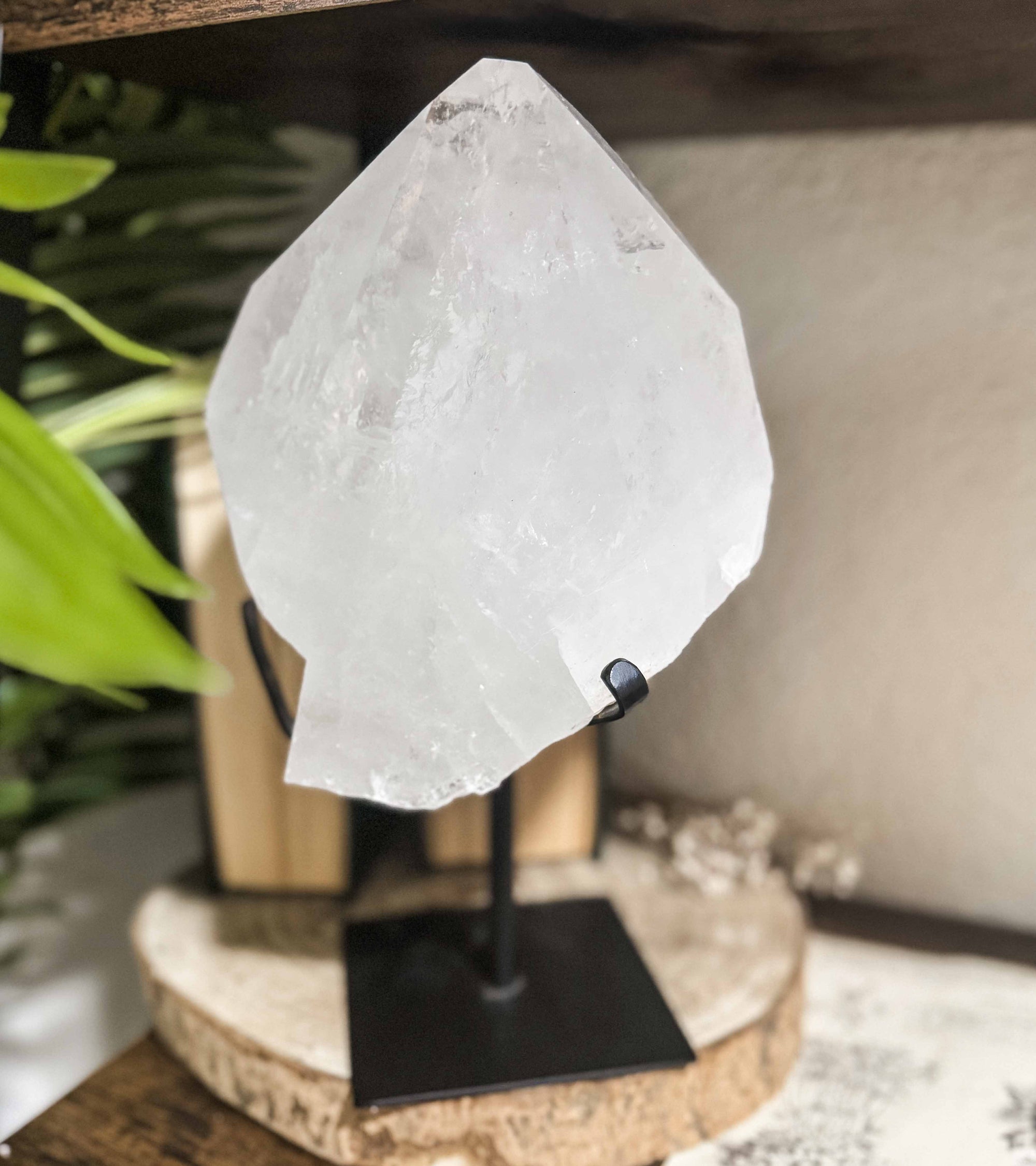 Cuarzo cristal - punta natual