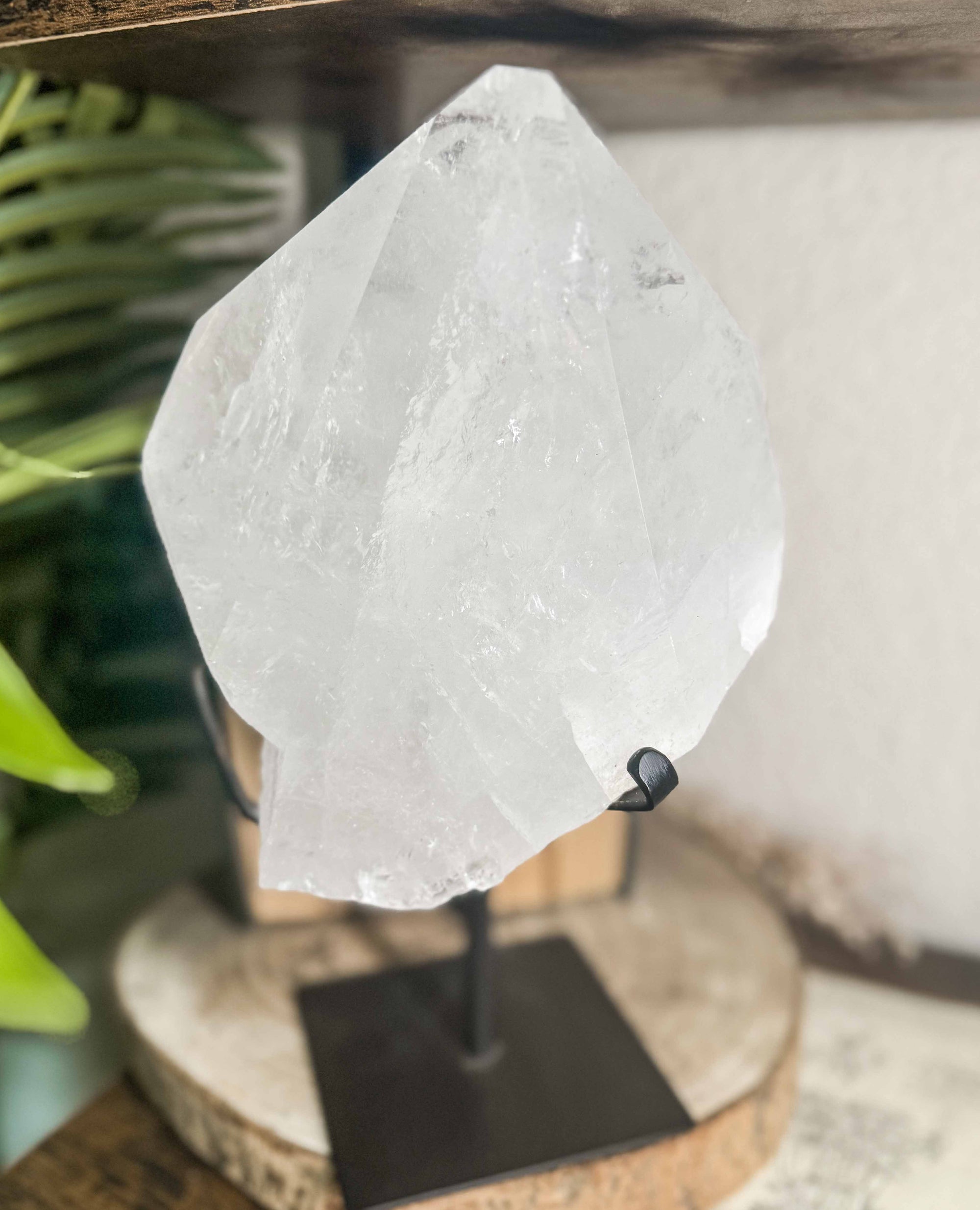 Cuarzo cristal - punta natual
