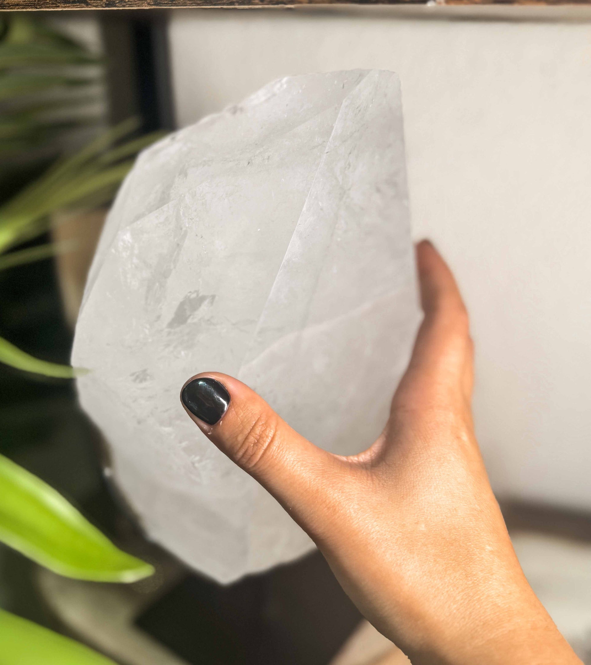 Cuarzo cristal - punta natual