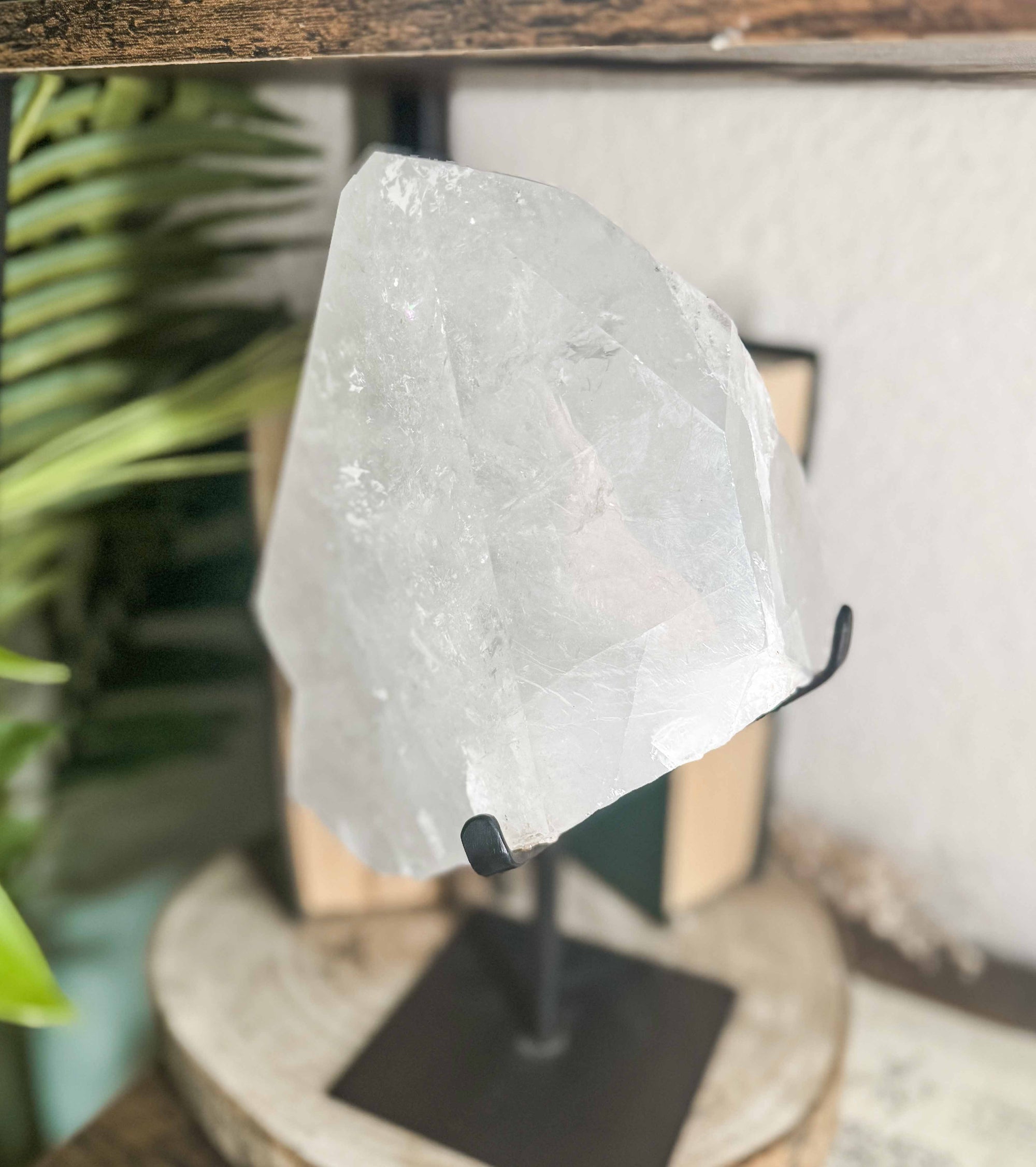 Cuarzo cristal - punta natual