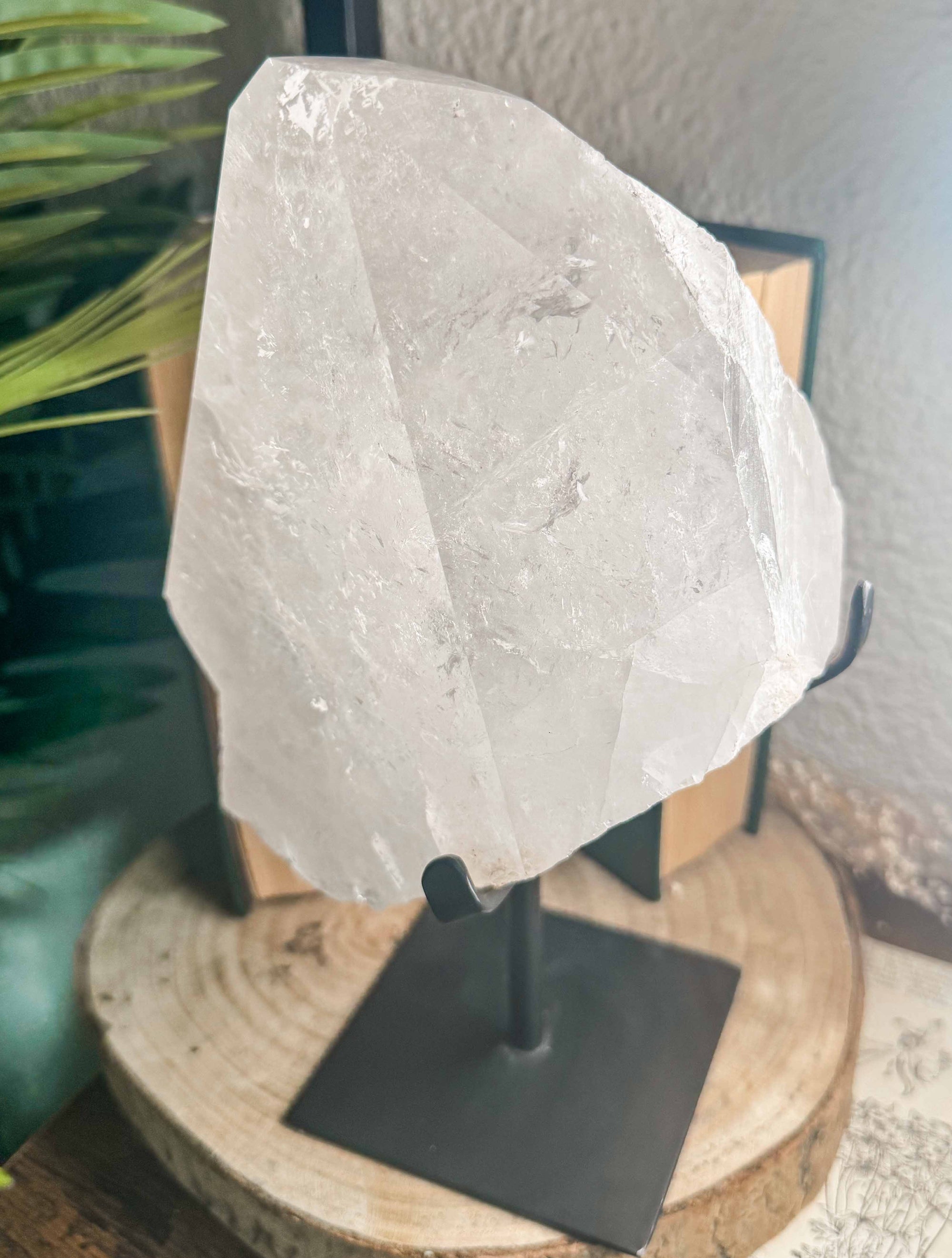 Cuarzo cristal - punta natual