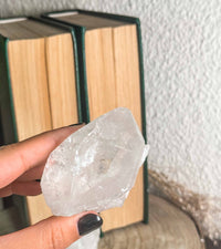 Cuarzo cristal - punta natural