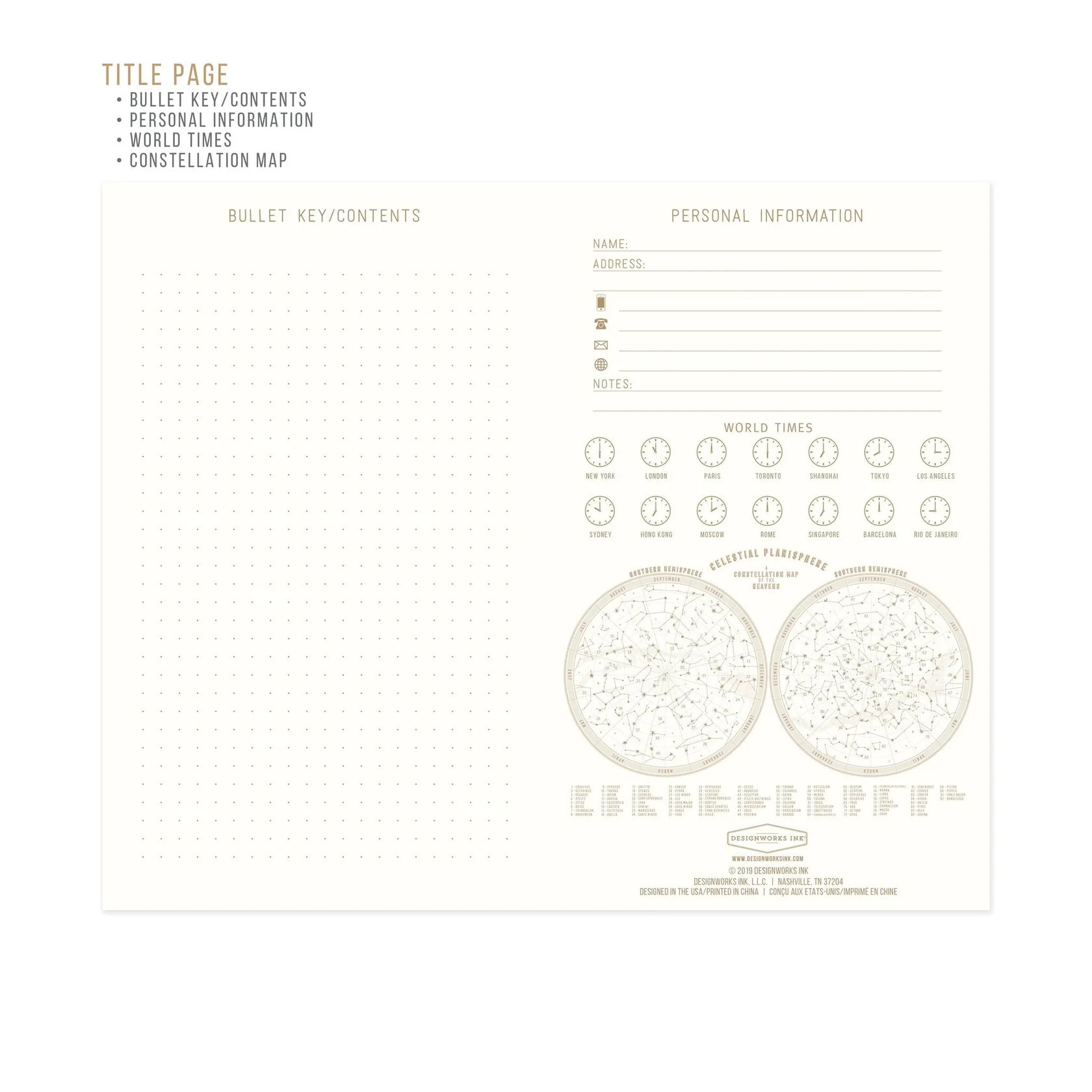 Cuaderno Moon Phases Dusk Journal