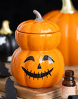 Quemador calabazas apiladas
