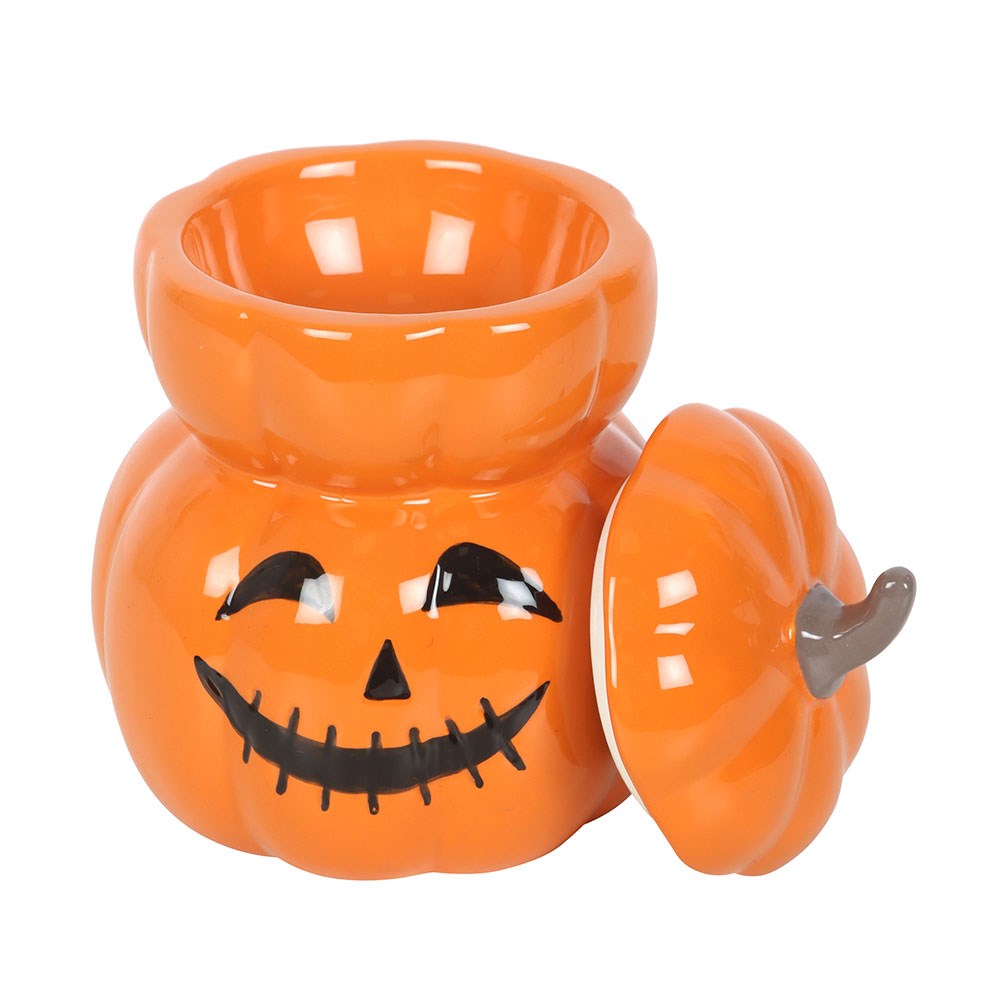Quemador calabazas apiladas